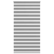 Tenda a rullo | Tenda avvolgibile zebra 120,9x230 cm Larghezza tessuto 116,7 cm grigio