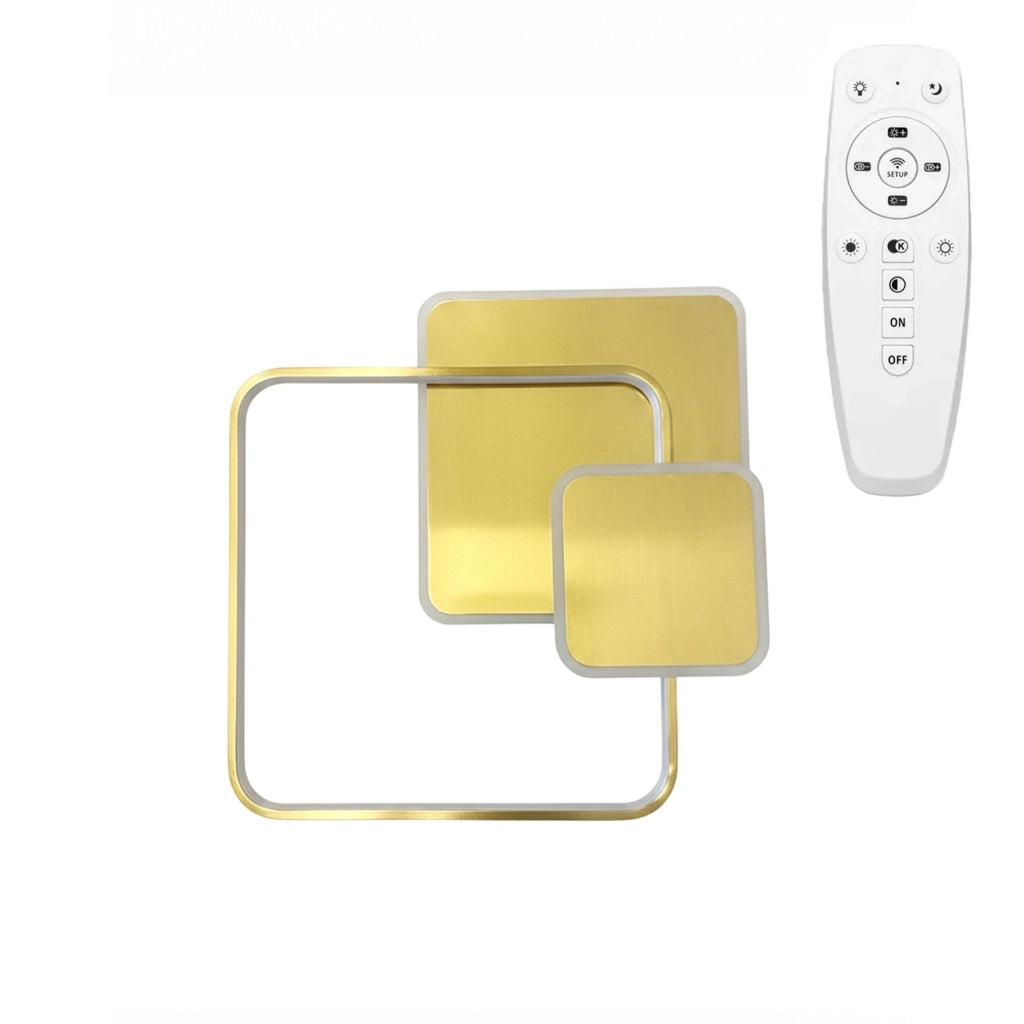Lampada Da Soffitto App1713-c Brush Gold Led