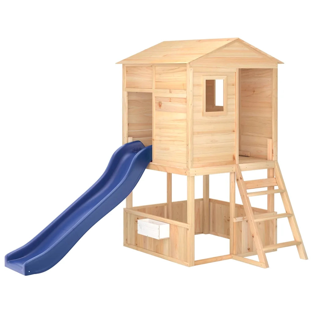 Set da Gioco da Esterno in Legno Massello di Abete 3376141