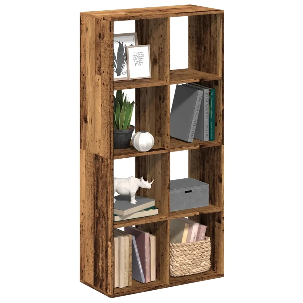 Libreria Divisorio Legno Antico 69,5x29x137,5 cm in Truciolato 858028