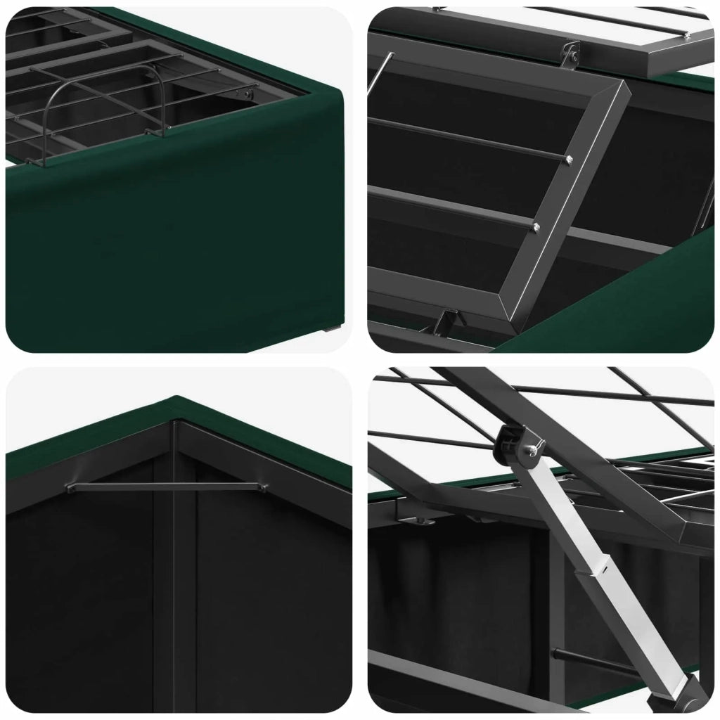 Telaio Letto Elettrico Regolabile Verde Foresta 42037302