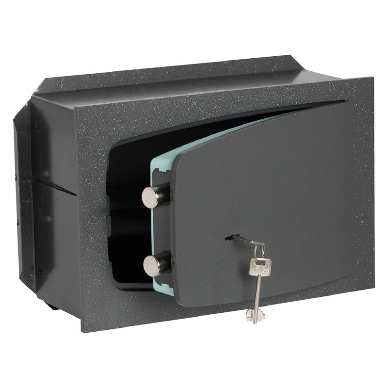 CASSAFORTE CON CHIAVE 1 STELLA ART. 8A010 CISA mm 360x195x240h, 2 Cat. Orizz. - 1 ripiano - CISA