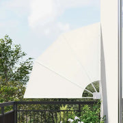 Schermo di Privacy per Balcone Crema 115 x 115 cm Poliestere 42000942