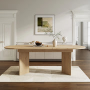 Tavolo da Pranzo Allungabile ¨C MINIMAL ¨C Rovere, Piano Rettangolare, 160/200x90 cm, 6-8 Persone