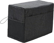 Zaino per Macchina da Cucire Nero - 46×21×32cm - Zaino per Macchina da Cucire Ripiegabile - Impermeabile, Resistente ai Graffi, Resistente all'Acqua - Spazievangelizzante, Facile da Utilizzare