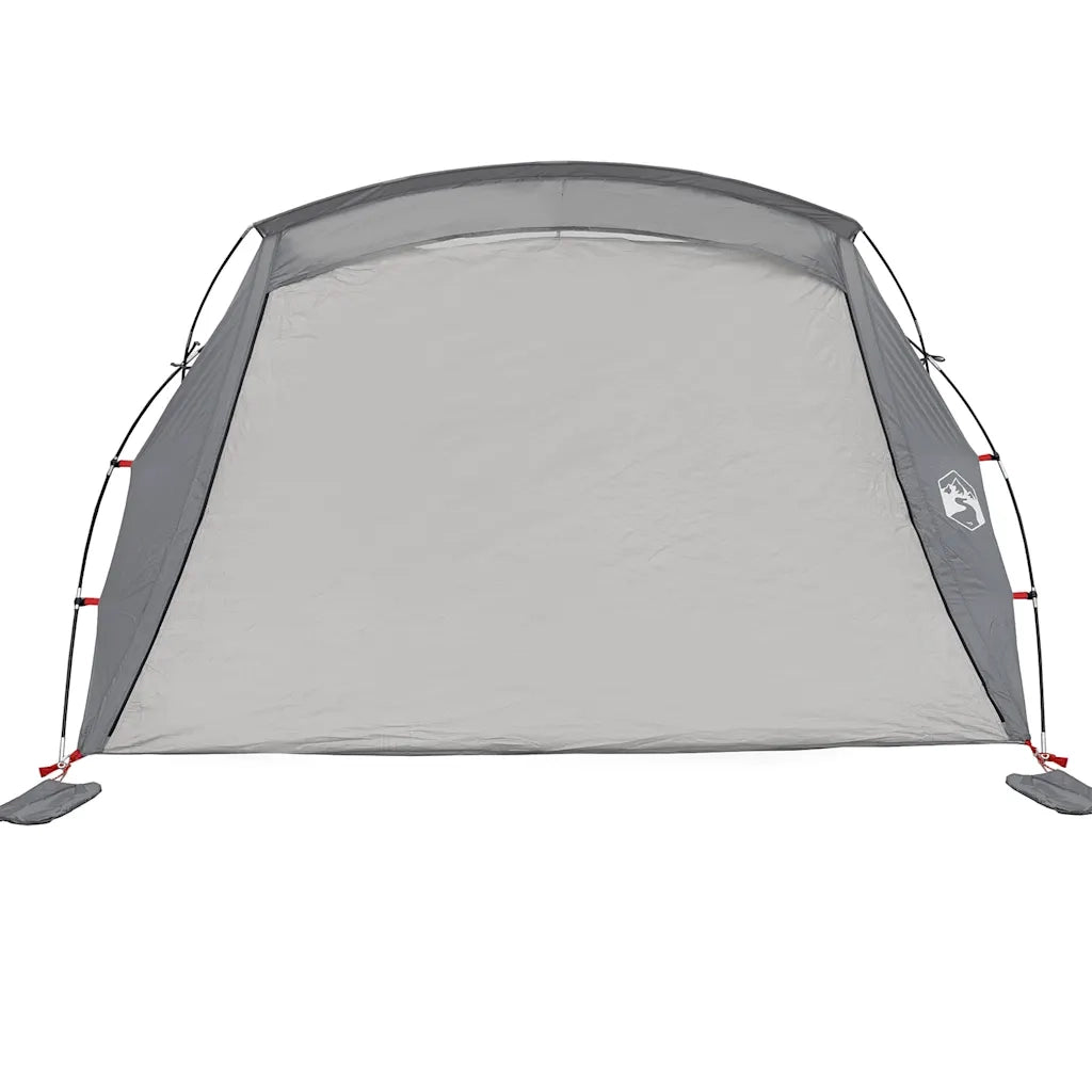 Tenda da Spiaggia 2 Persone-Tenda da campeggio Grigia Impermeabile