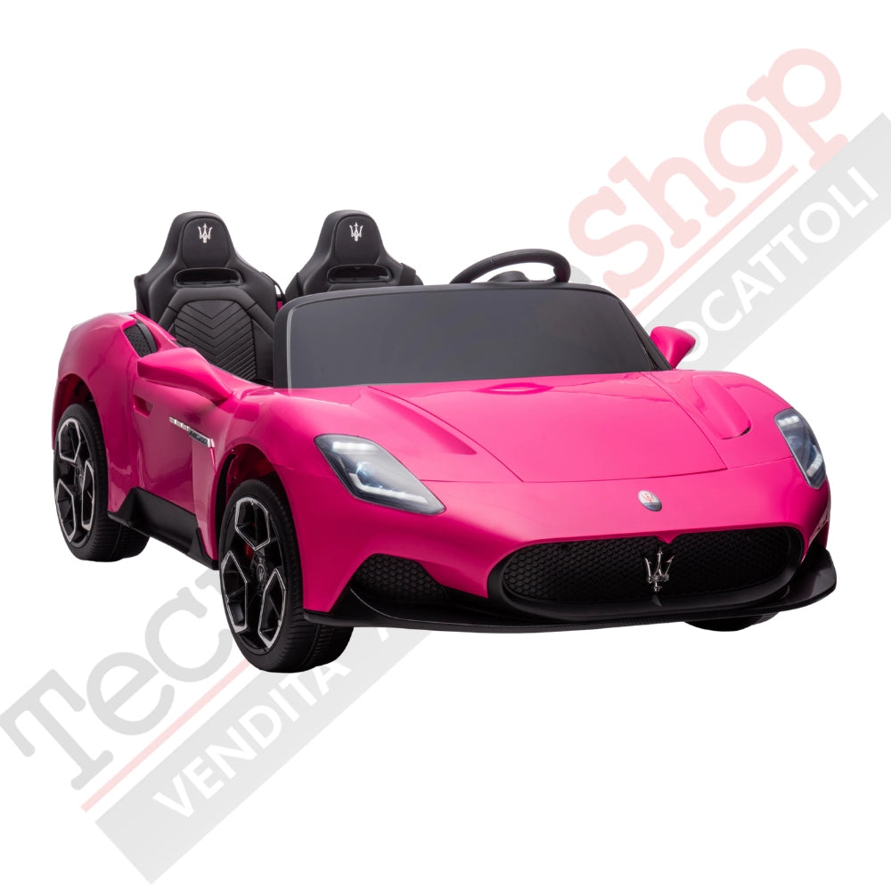 Tecnobike Shop - Auto Elettrica Per Bambini Maserati MC20 Full Optional 12V-Rosa