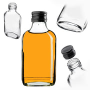 KADAX Flask Bottle 100ml Con Tappo Nero 50pz.