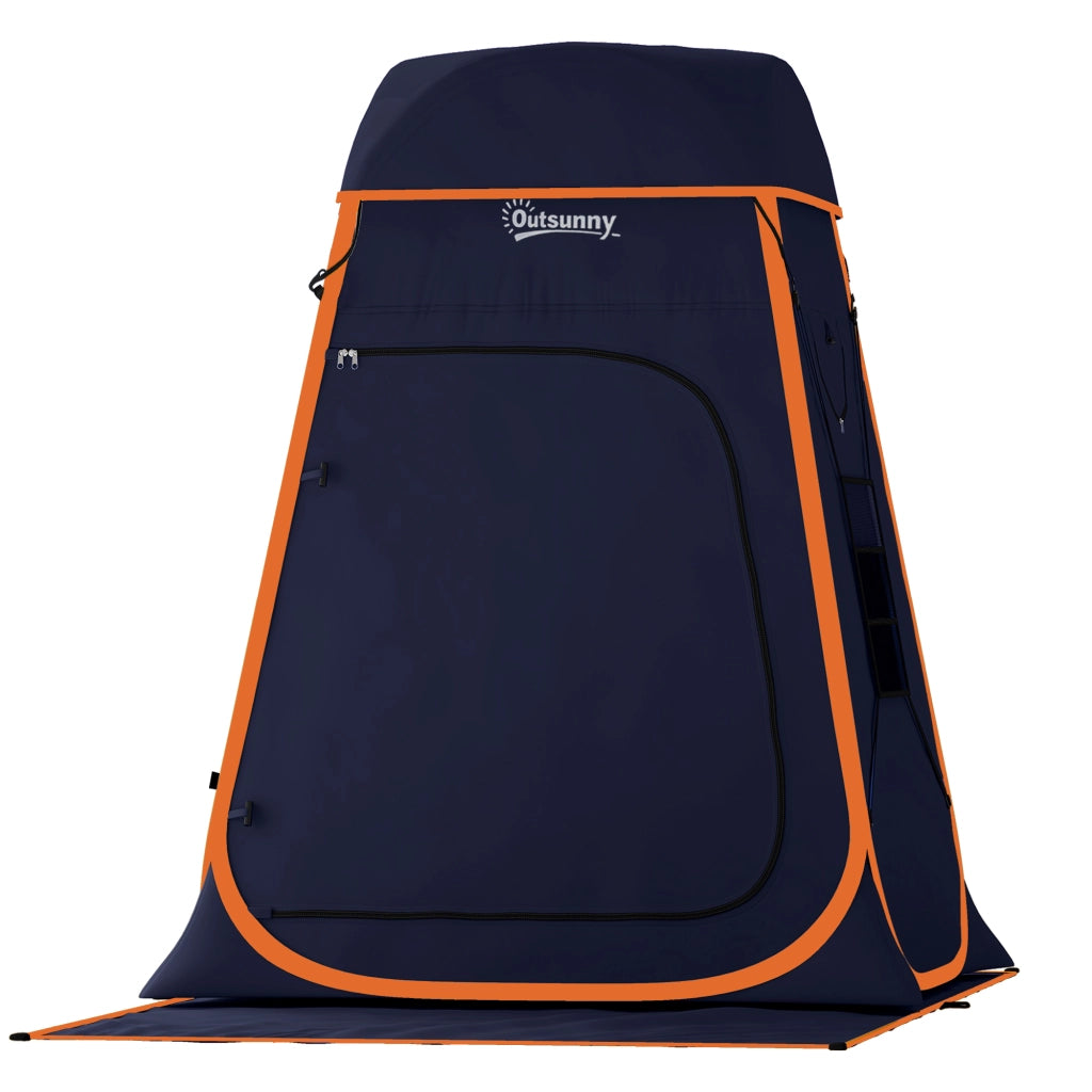 Tenda Doccia Portatile Pop Up ¨C zephmum ¨C Blu 152x152x200 cm