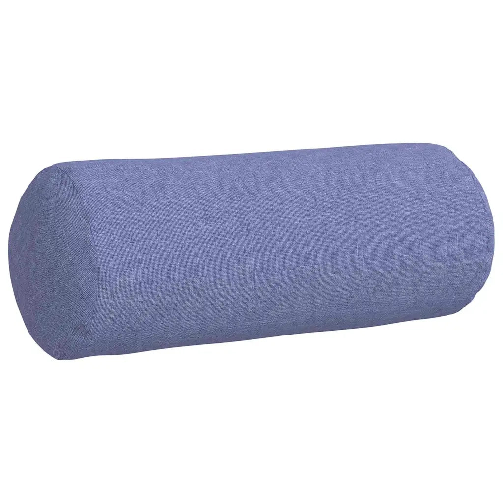 Cuscini a rullo 2 pcs Blu jeans Ø 15 x 40 cm Tessuto
