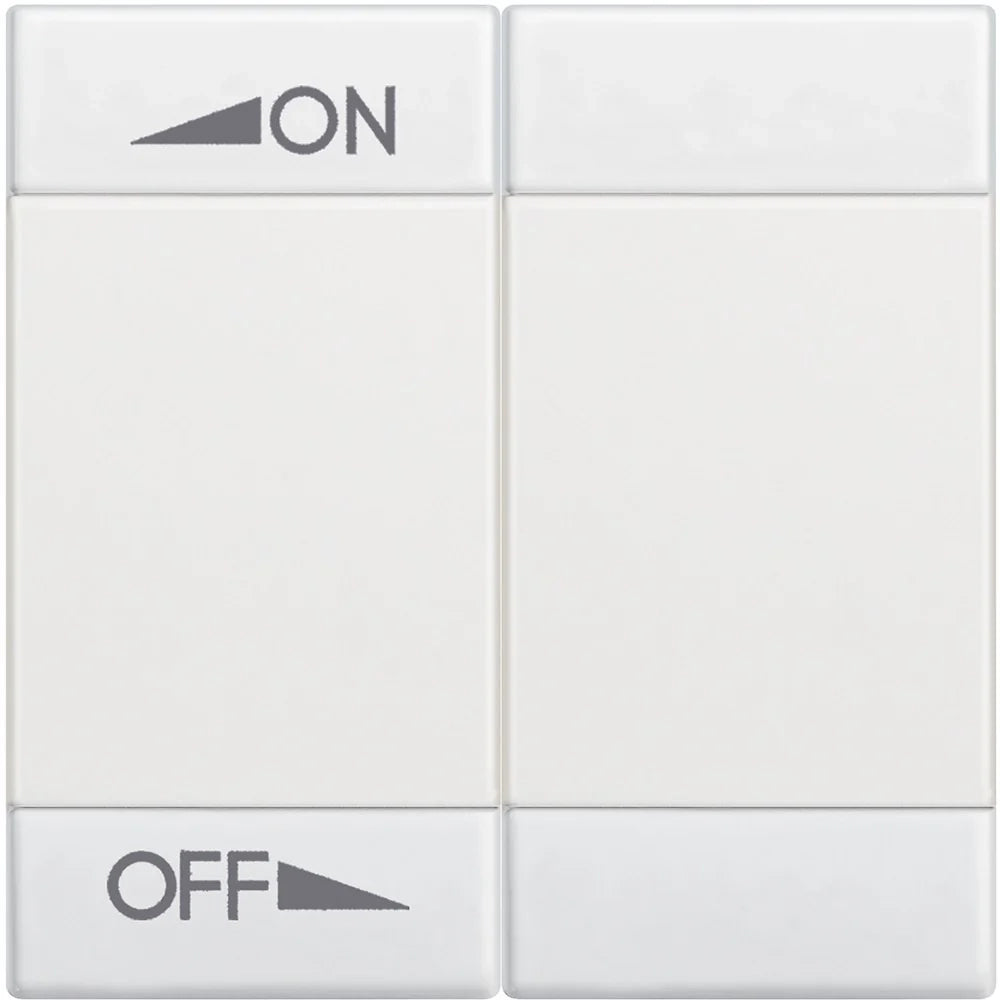 Copritasto LivingLight 2 funzioni con serigrafia ON OFF N4911M2AIN