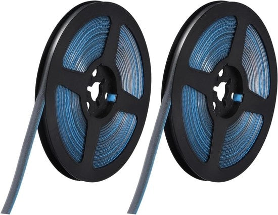 Sierlijsten Flexibili Plus, Sostituti di Spacco, Listello da Parete, Strisce di Sigillatura - Grigio chiaro.