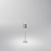 Lampada Tavolo Esterno Moderna Mini Diva Alluminio Verde Led 1,5W 3000K