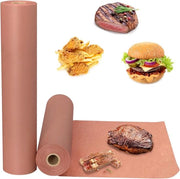 Papier da Macellaio - Rosa 2 Rotoli - Papier da BBQ - Papier Kraft per Cucina - Papier per Barbecue - Papier per Fumo - Papier per Carne - Cucina Perfetta - Cottura Succosa (30cm x 10m)
