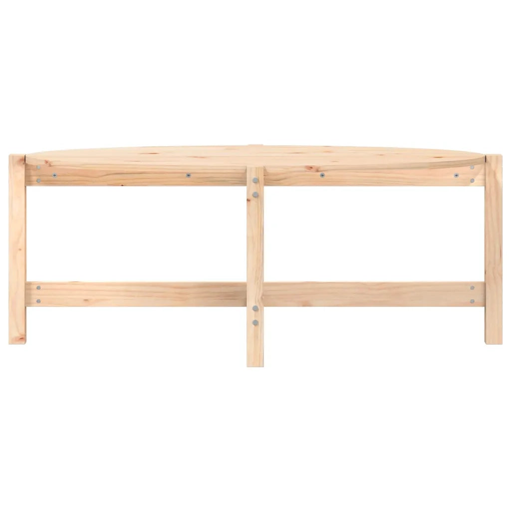 Tavolino da Salotto 118x63x45 cm in Legno Massello di Pino 822317