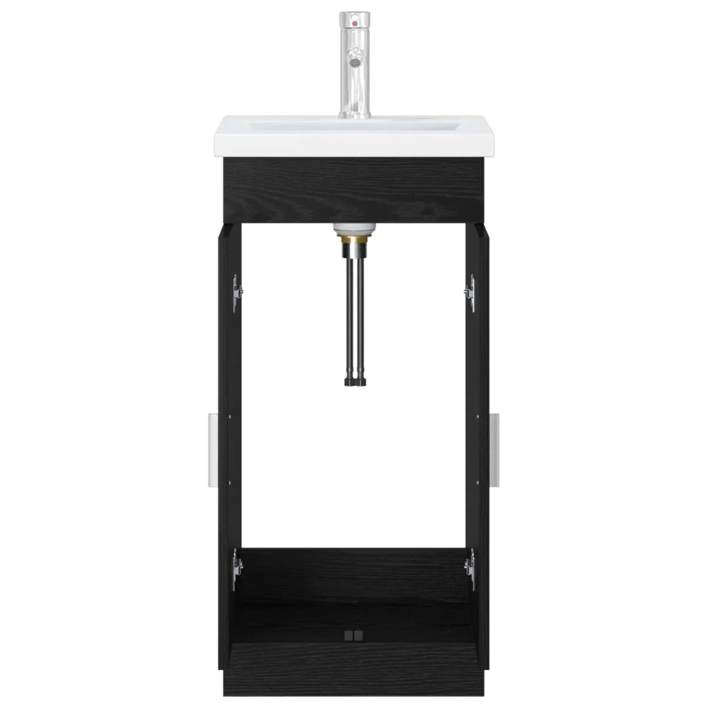 Mobile da bagno con lavabo Rovere Nero 42 x 40 x 84,5 cm 890673