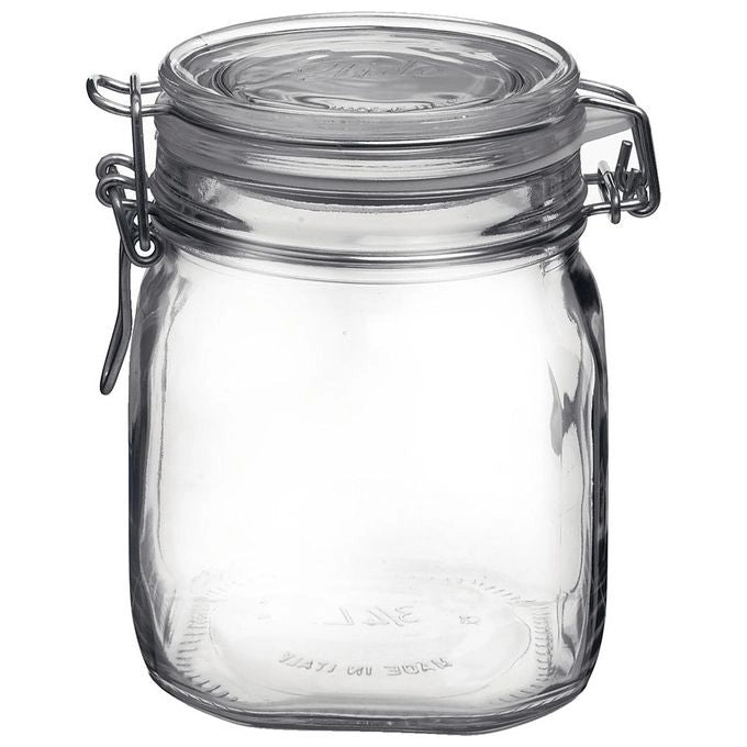 Bormioli Rocco Vaso Vetro Fido con Tappo Ermetico 0,75 lt