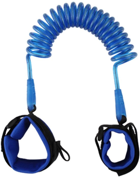Cintura anti-perdita riflettente, cintura anti-perdita, cintura anti-perdita, fascia per bambino con aggiornamento amichevole per bambini, cinturino per bambini (blu, 8,2 ft)