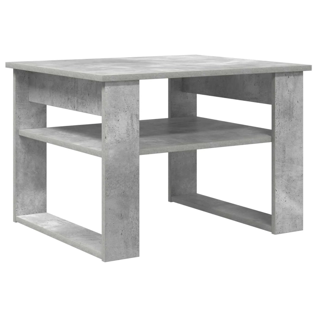 Tavolino da salotto Grigio cemento 64 x 54 x 44 cm 8000143