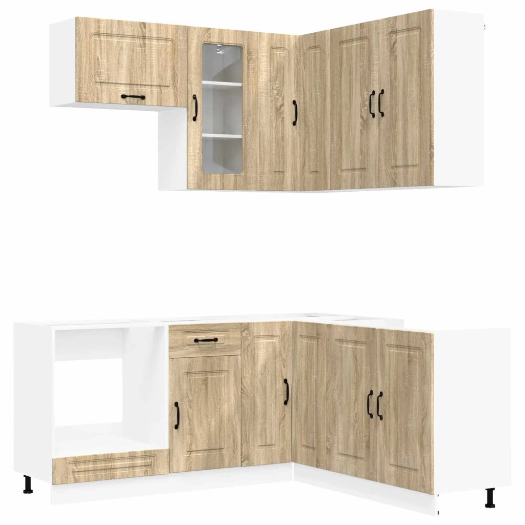 Unità Cucina KALMAR 8 pcs Rovere Sonoma Legno ingegnerizzato 3438373