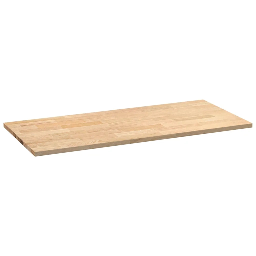 Piano Tavolo | Piano di Lavoro Cucina 140x63,5x2,7 cm Legno Massello Rovere