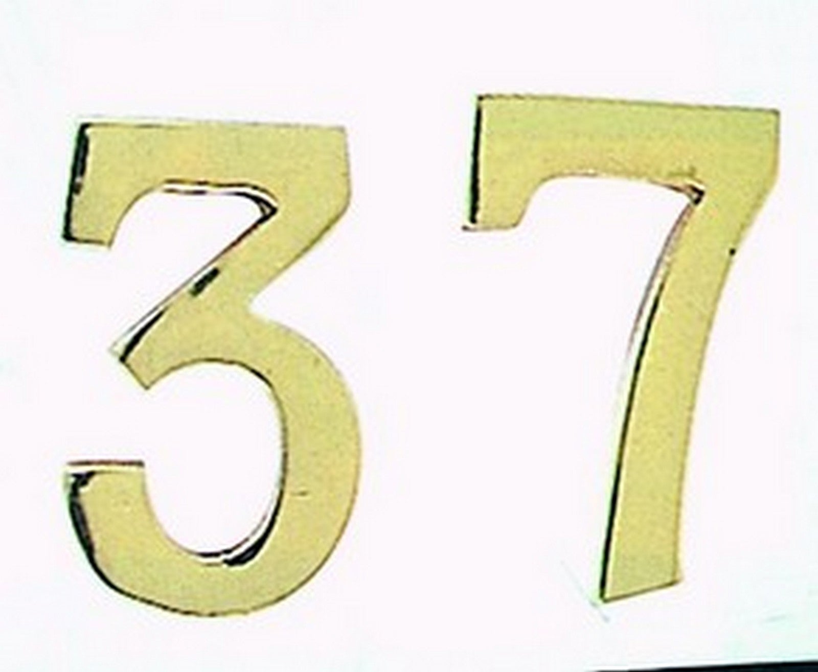 numero civico in ottone "1" mm.100 cod:ferx.3933