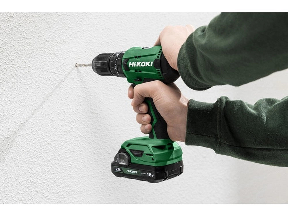 1pz hikoki trapano avvitatore con percussione dv18dawc 18 v cod:ferx.vit52684