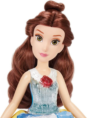 Hasbro Disney Princess Belle Magico Abito Bambola con Cambio Abito Idea Regalo