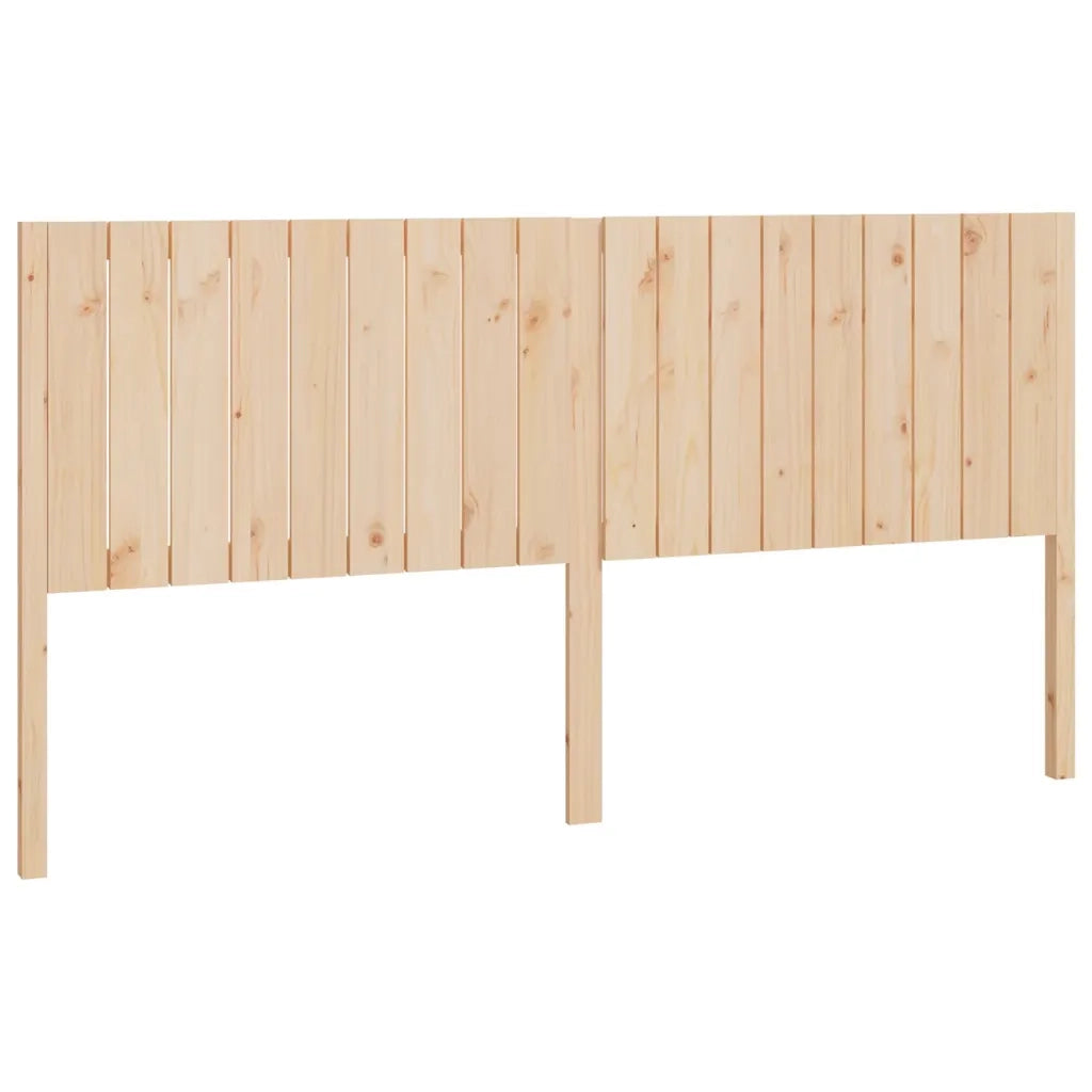 Testiera | Testata per Letto 185,5x4x100 cm in Legno Massello di Pino