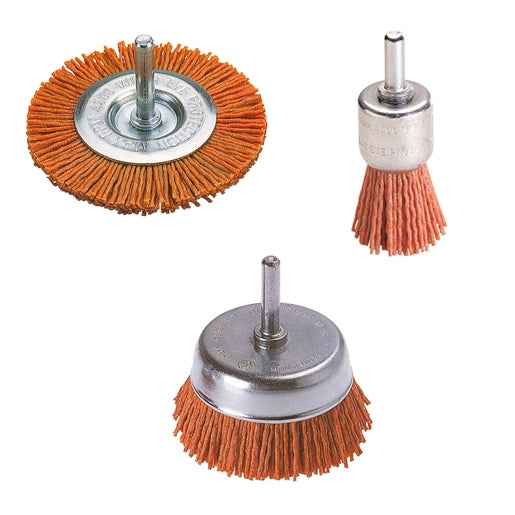 SET DI SPAZZOLE CON FILO DI NYLON, AGGRESSIVE, 3 PZ.