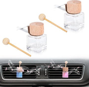 Accessori per auto - Parfumante flessa quadrata per un profumo fresco per l'auto in movimento.