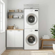 Mobiletto per lavatrice Grigio Sonoma 67,5 x 68 x 200 cm 3422789