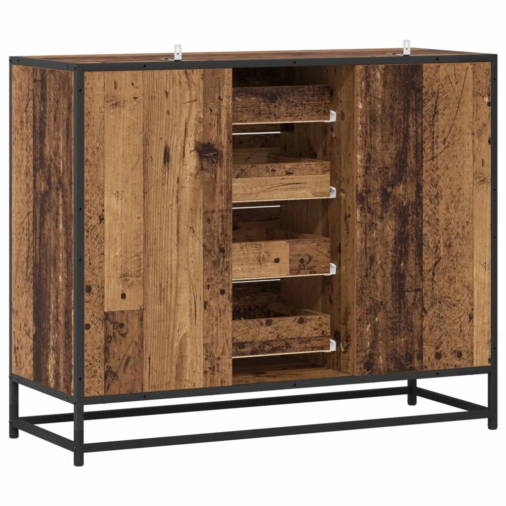 Credenza Legno antico 92 x 35 x 76 cm Legno ingegnerizzato 3439156