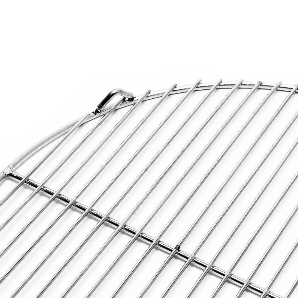 Griglia rotonda in acciaio inox 44,5 cm per barbecue a carbonella/gas / girevole 16_0001850