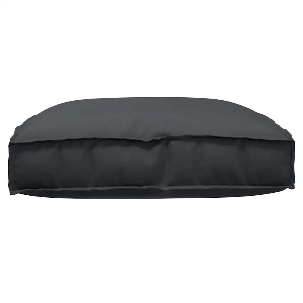 Cuscino per sedie | Cuscino Nero 80 x 80 x 12 cm Tessuto Oxford