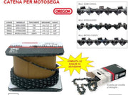 CATENA PER MOTOSEGA IN ROTOLO DA 30 MT TIPO 73D - SPESSORE mm. 1,5 - PASSO 3/8''