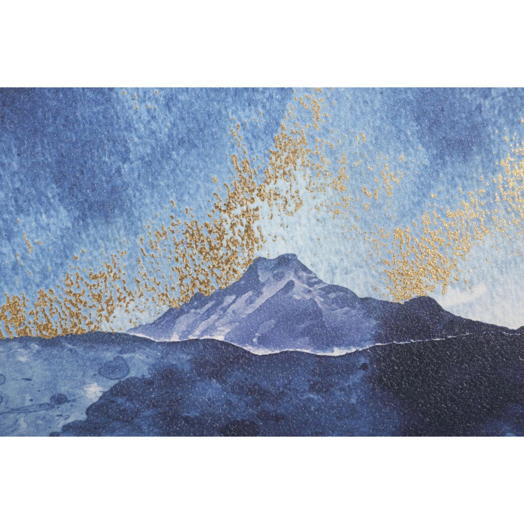 Stampa su Tela Marmo, Multicolore, Legno, 80x3x120 cm