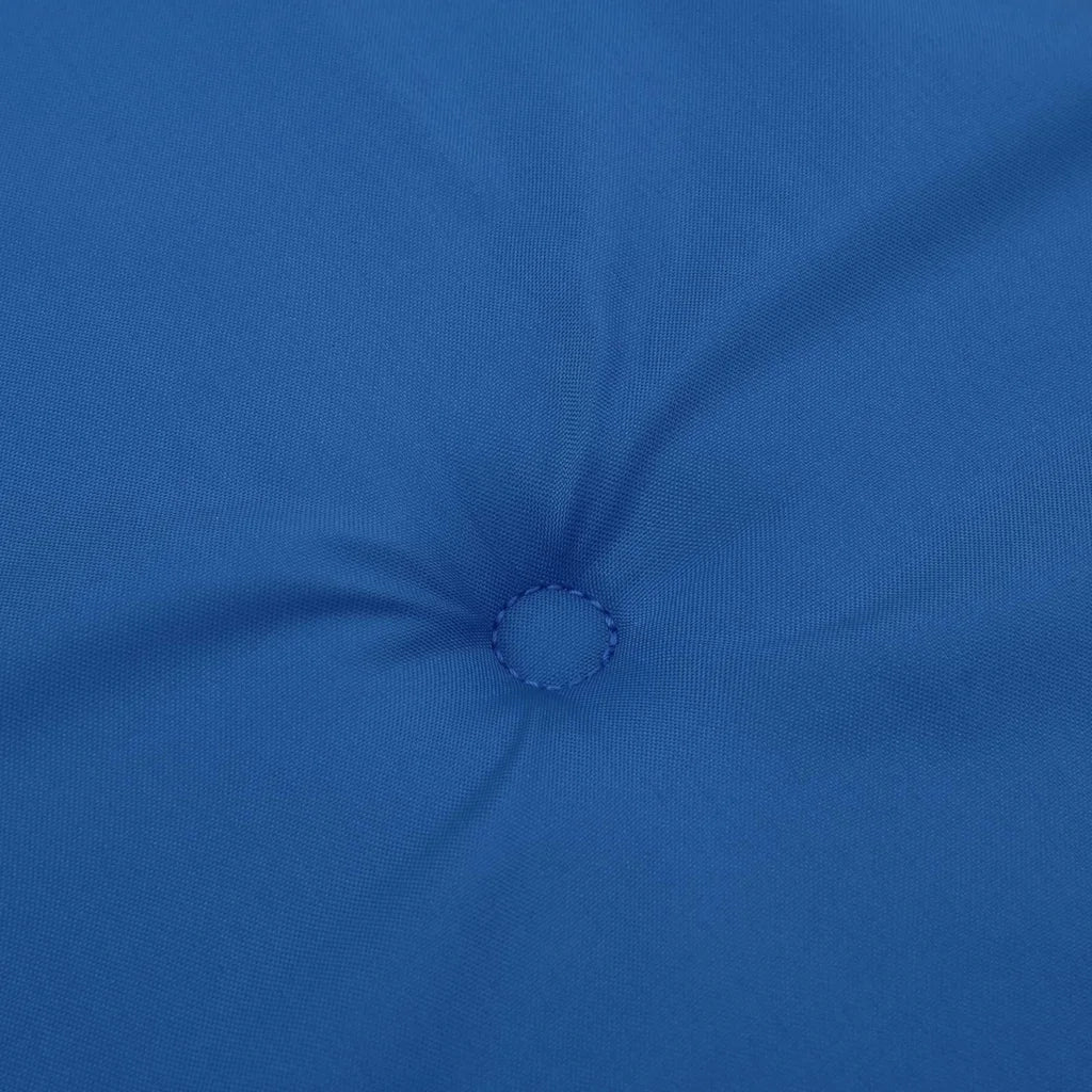 Cuscini per Sedia 2 pz Blu Reale 50x50x4 cm in Tessuto Oxford