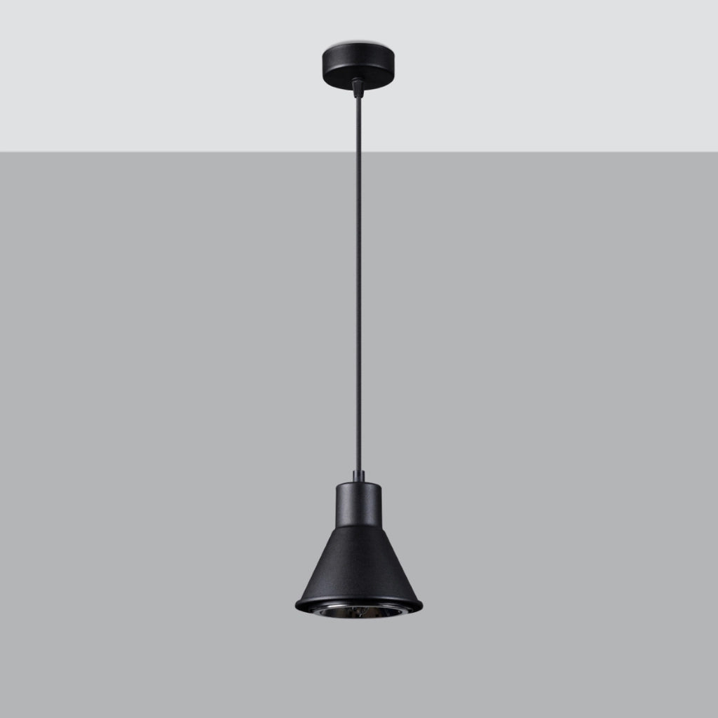 Lampada a sospensione TALEJA 1 nero [ES111]