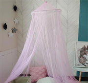 Tenda a capanna, letto a capanna, tenda letto a capanna, grande tenda a capanna da letto portatile (60*250*1050CM) - rosa