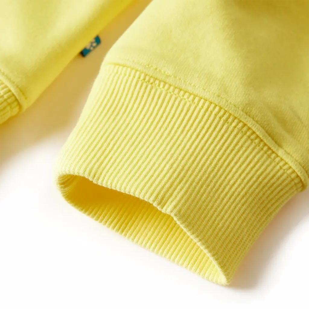 Felpa da Bambino Giallo Chiaro 116 15128