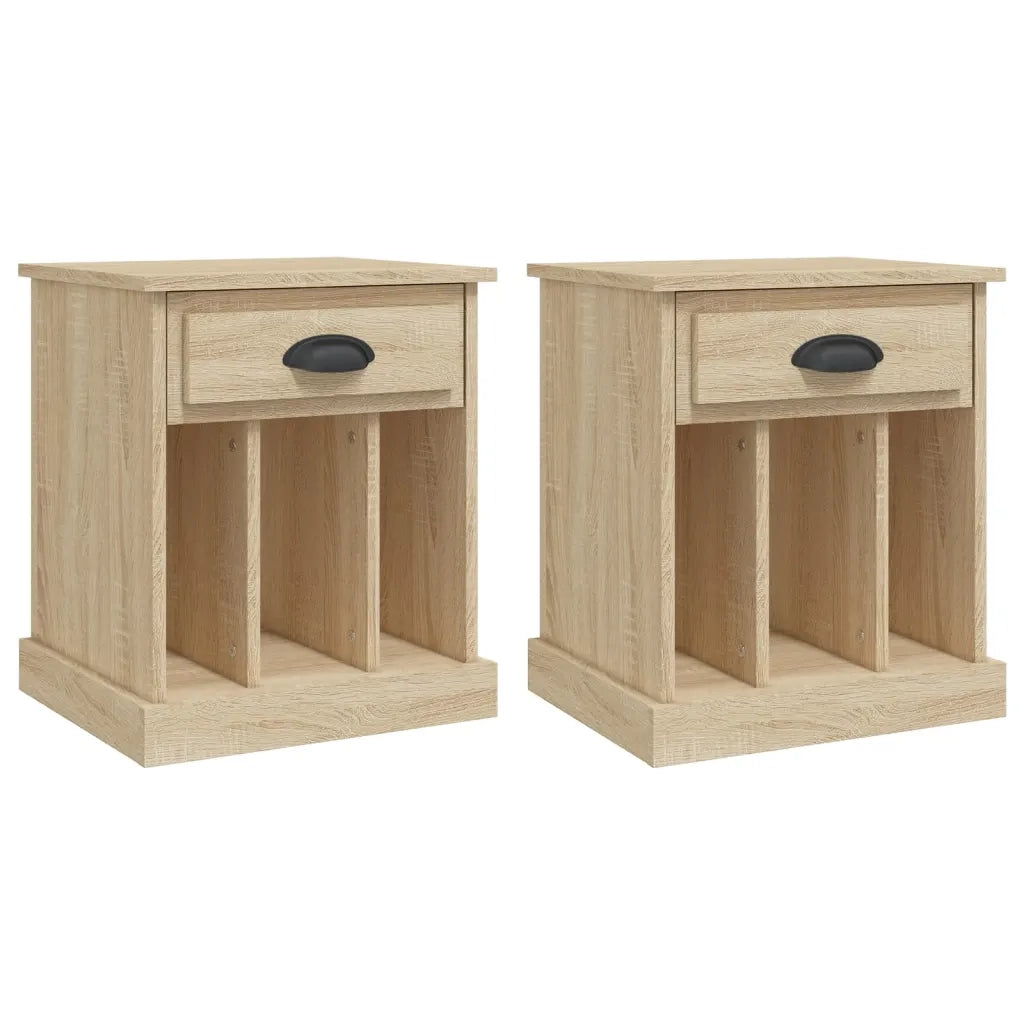 Comodini 2 pz Rovere Sonoma 43x36x50 cmcod mxl 127218
