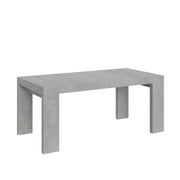 Tavolo allungabile 200/304x90 cm Roxell colore cemento
