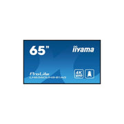 Iiyama lh6560uhs-b1ag visualizzatore di messaggi pannello a digitale 165,1 cm (65") led wi-fi 500 cd/m² 4k ultra hd nero processore integrato android 11 24/7