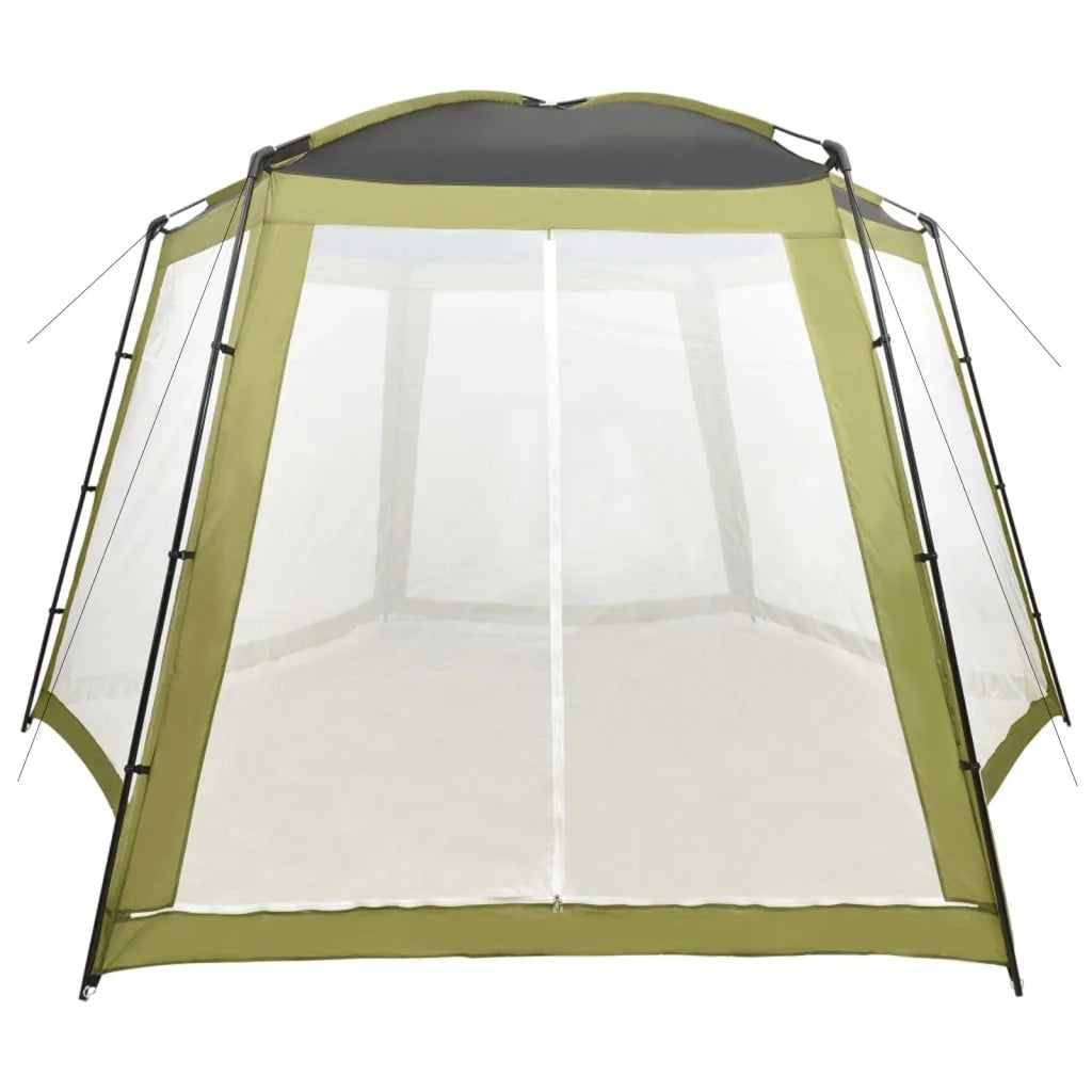 Tenda per Piscina in Tessuto 500x433x250 cm Verde