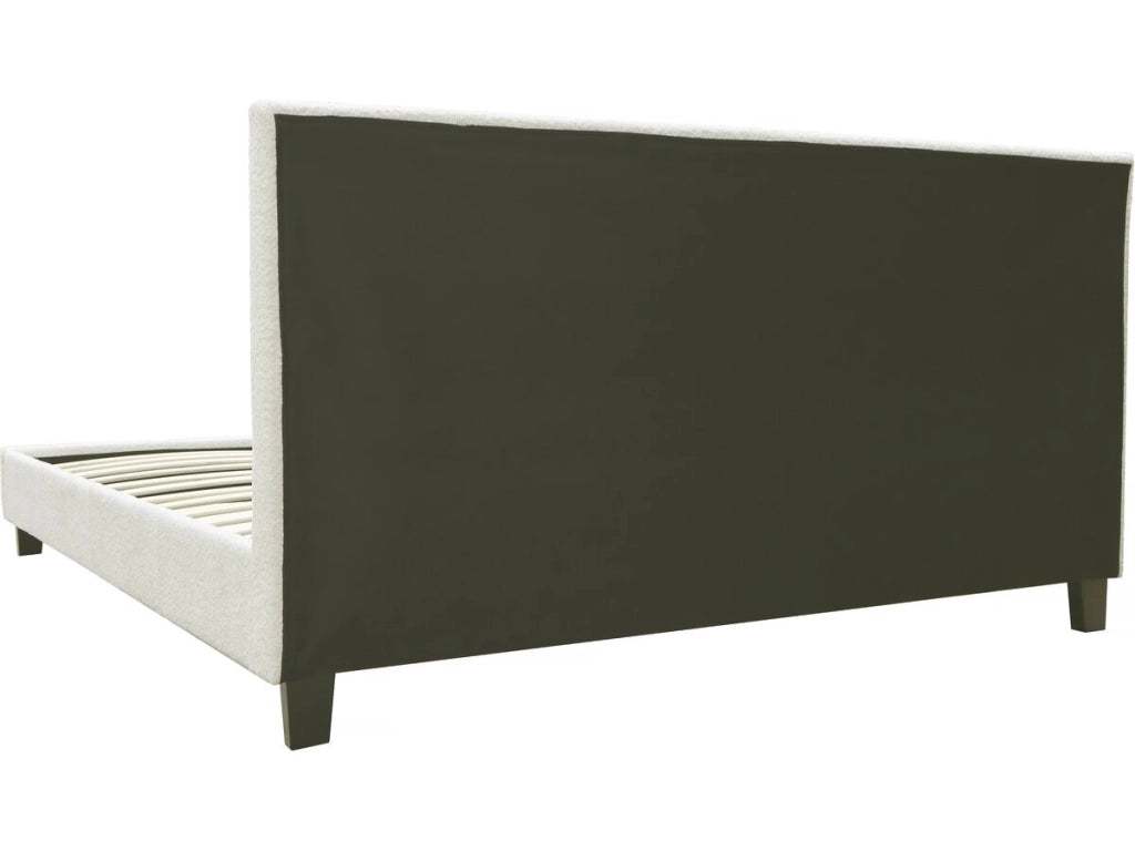 Letto "Julia" tessuto riccio 140x190cm- crema