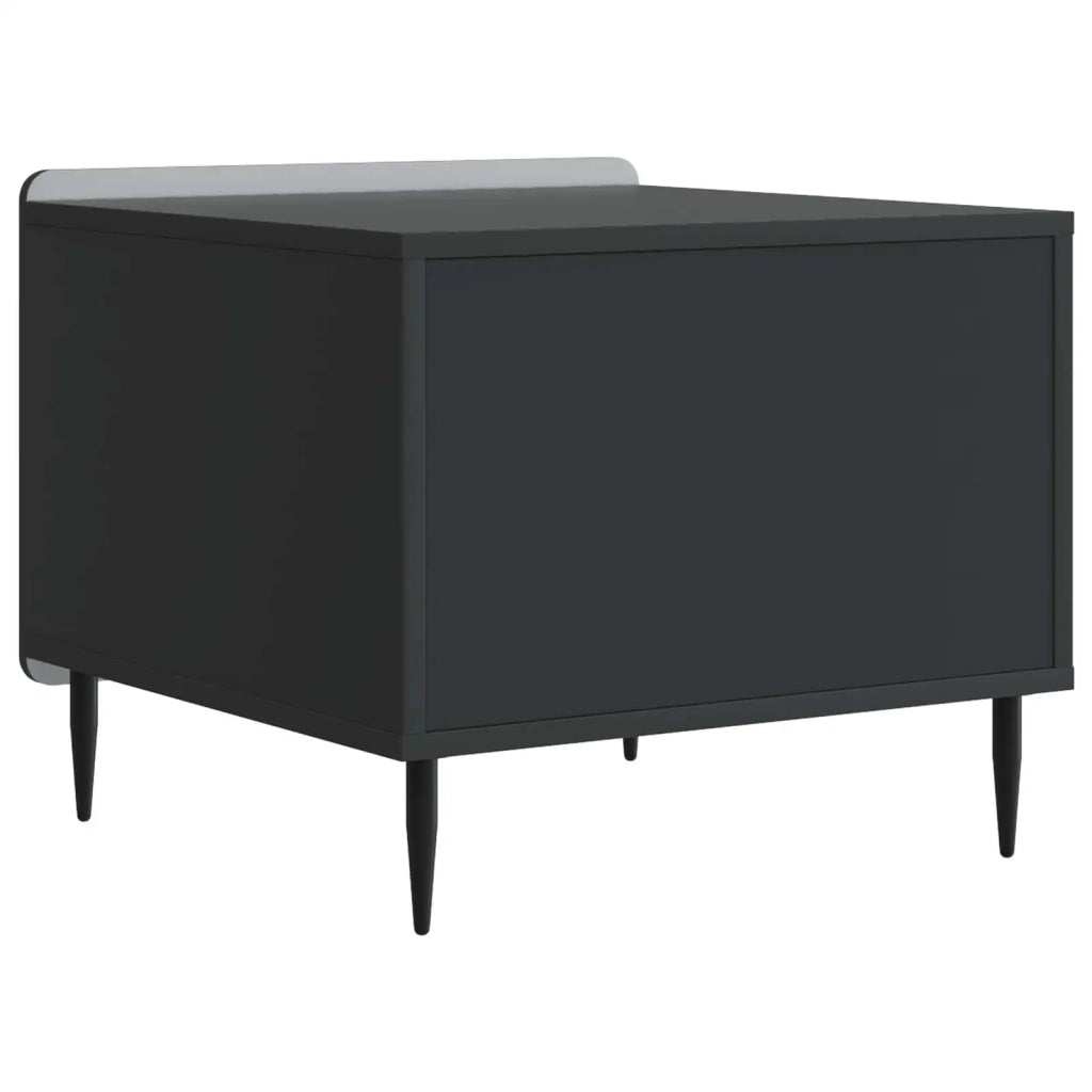 Tavolino da salotto Nero 49 x 50 x 42 cm Legno ingegnerizzato 894506