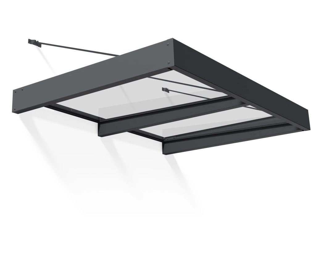 Pensilina Da Esterno Sophia XL 192X140X67 cm  Trasparente