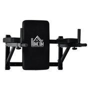 EasyComfort Supporto per Sollevamenti Fissaggio a Parete, Sbarra per Trazioni per Allenamento Muscolari Tubi d'Acciaio, Nero
