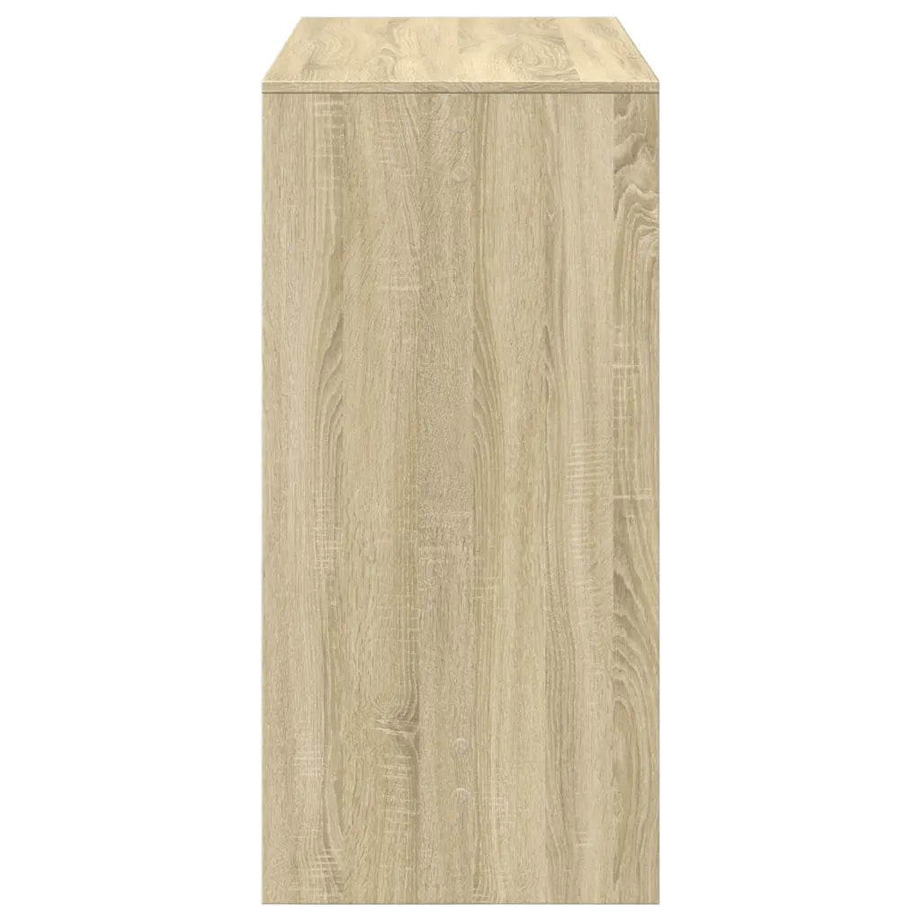 Tavolo da Bar Rovere Sonoma 102x50x103,5cm in Legno Multistrato